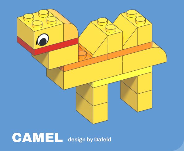 Camel build card, design by Dafeld
