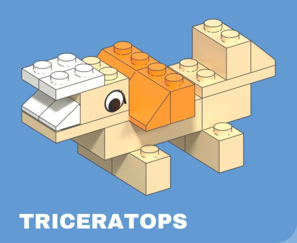 Triceratops build card