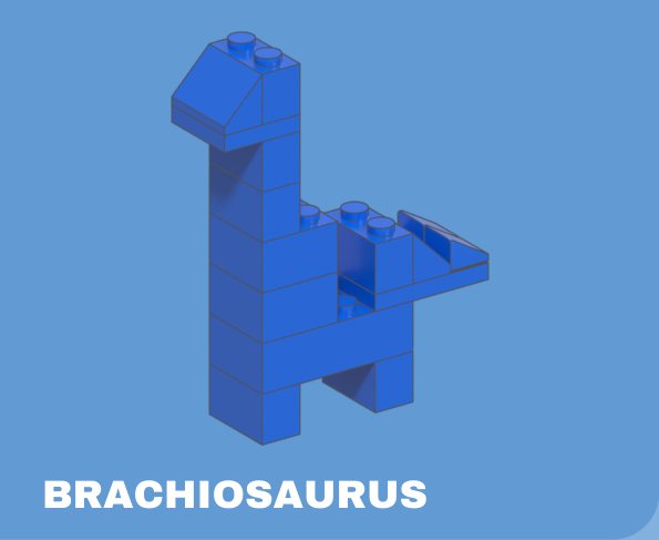 Brachiosaurus build card
